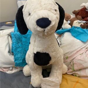 Jellycat Harper Pup - Black and White retired